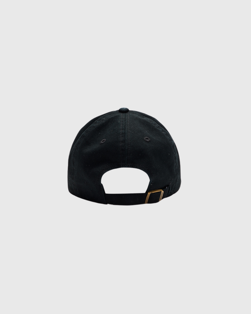 Woods Stitch Cap Black