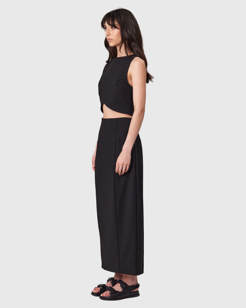 Harlow Maxi Skirt Black