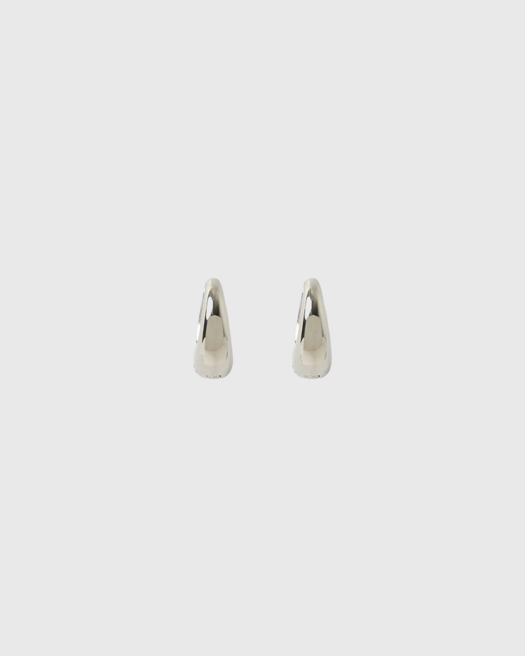 Max Earrings Silver Midi