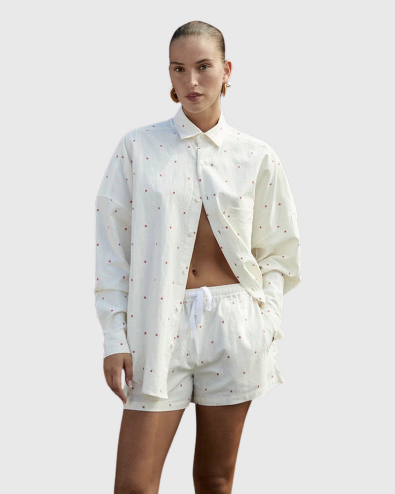 Leona Shirt White