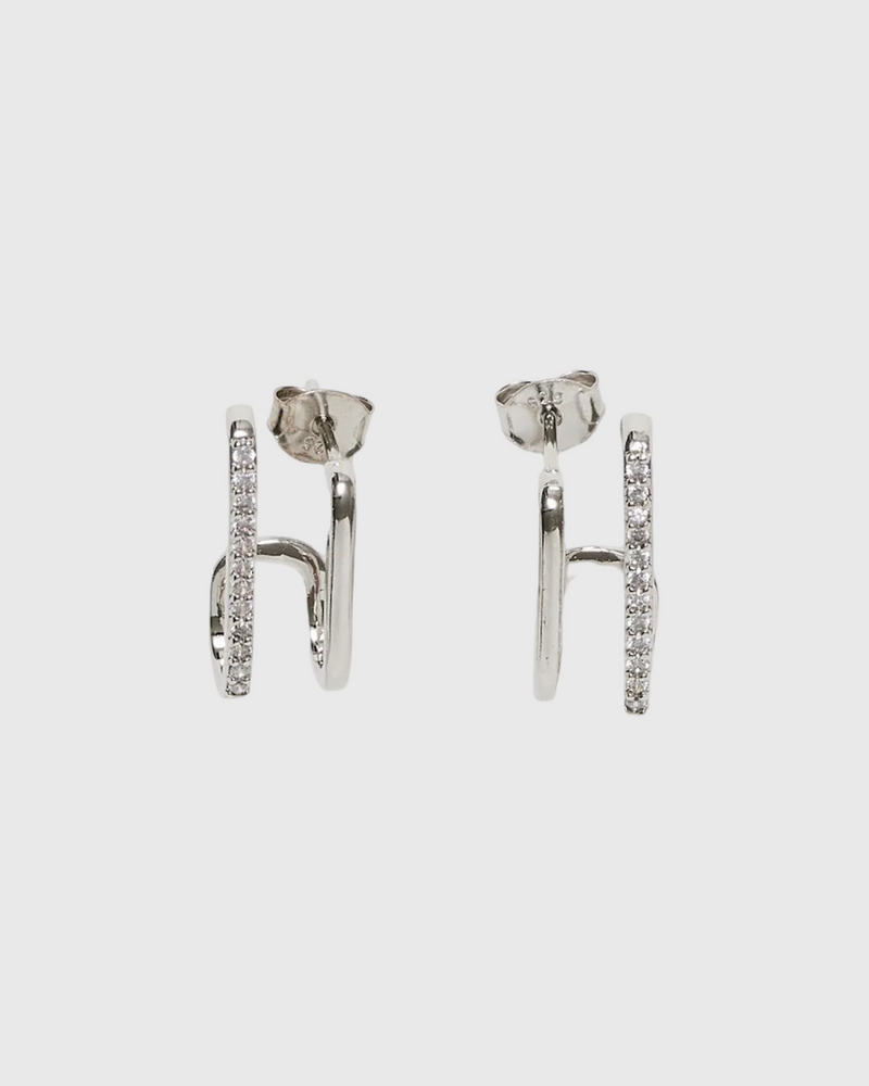 Capri Earrings Silver