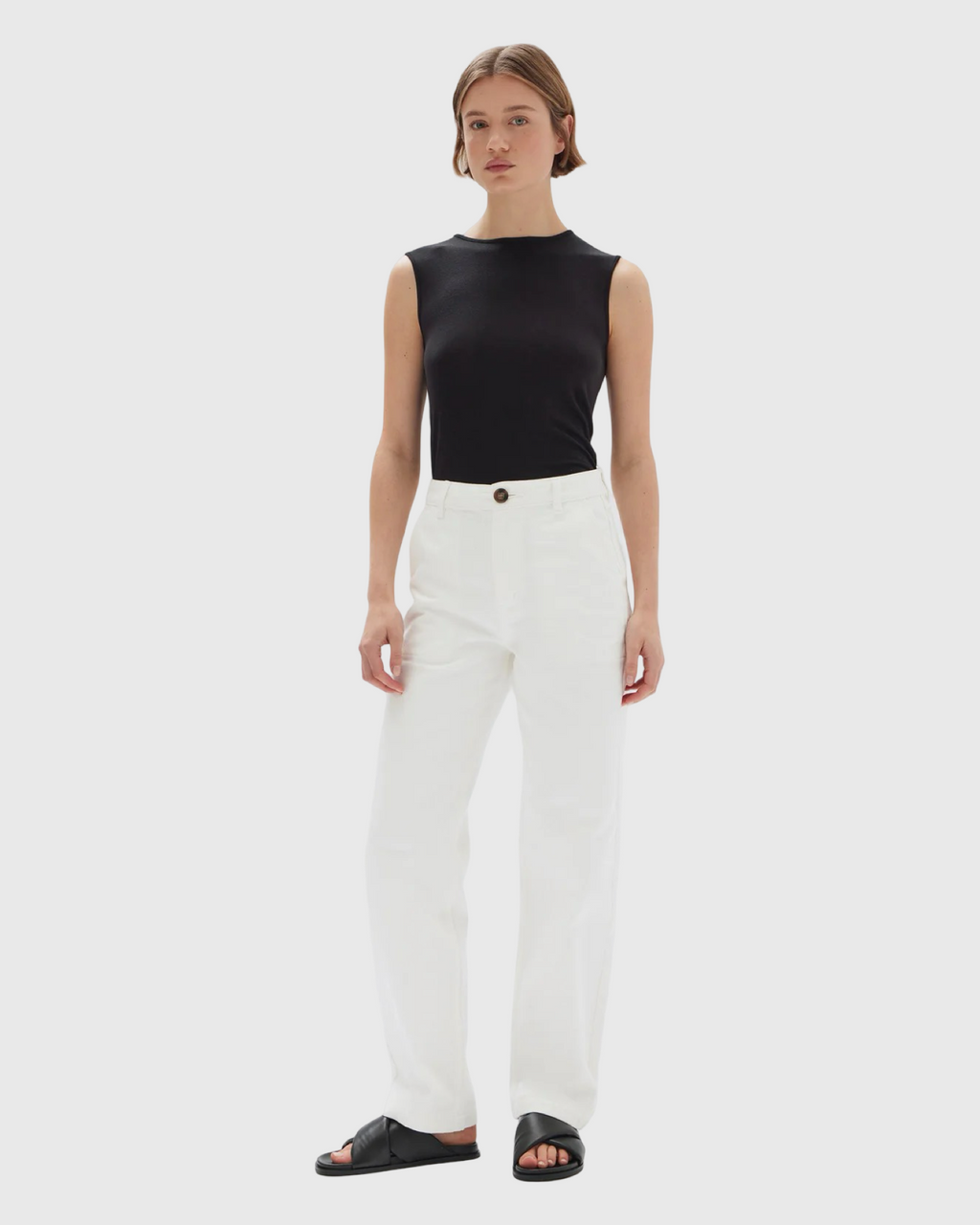 Eleanor Pant Vintage White