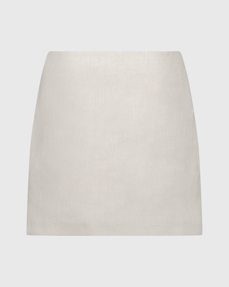 Birdy Skirt Natural Linen