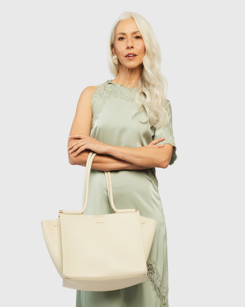 Callie Tote Sand + Bronze