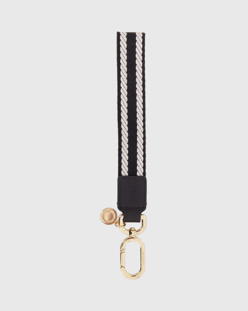 Grace Keyring Black Stripe