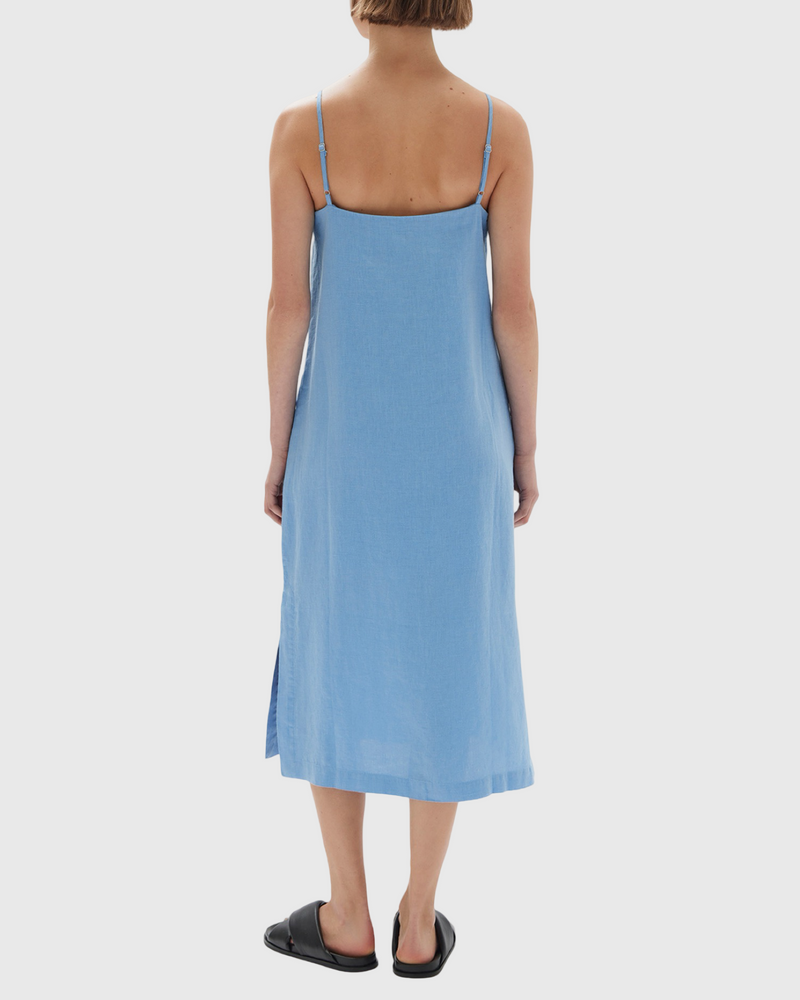 Vallory Linen Slip Dress Bahama