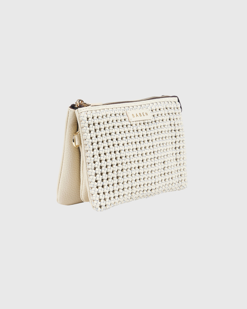 Tilly Crossbody Sand Fine Braid