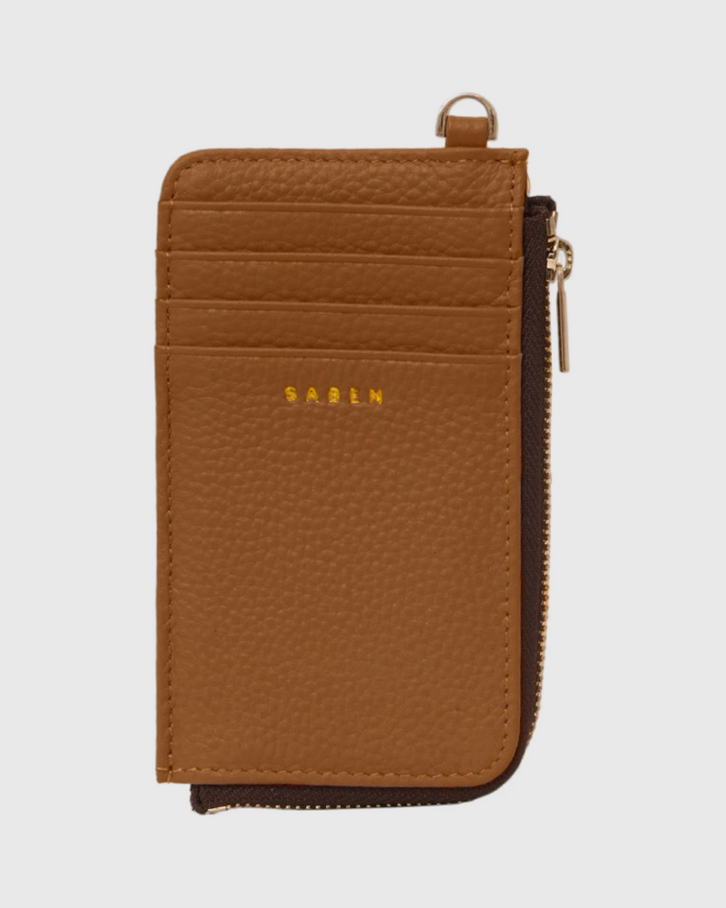 Winona Card Holder Tan