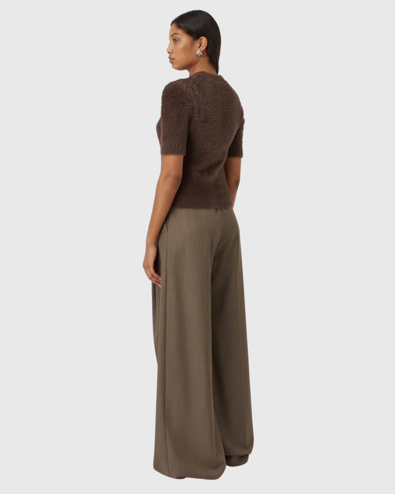 Maxime Top Dusty Brown