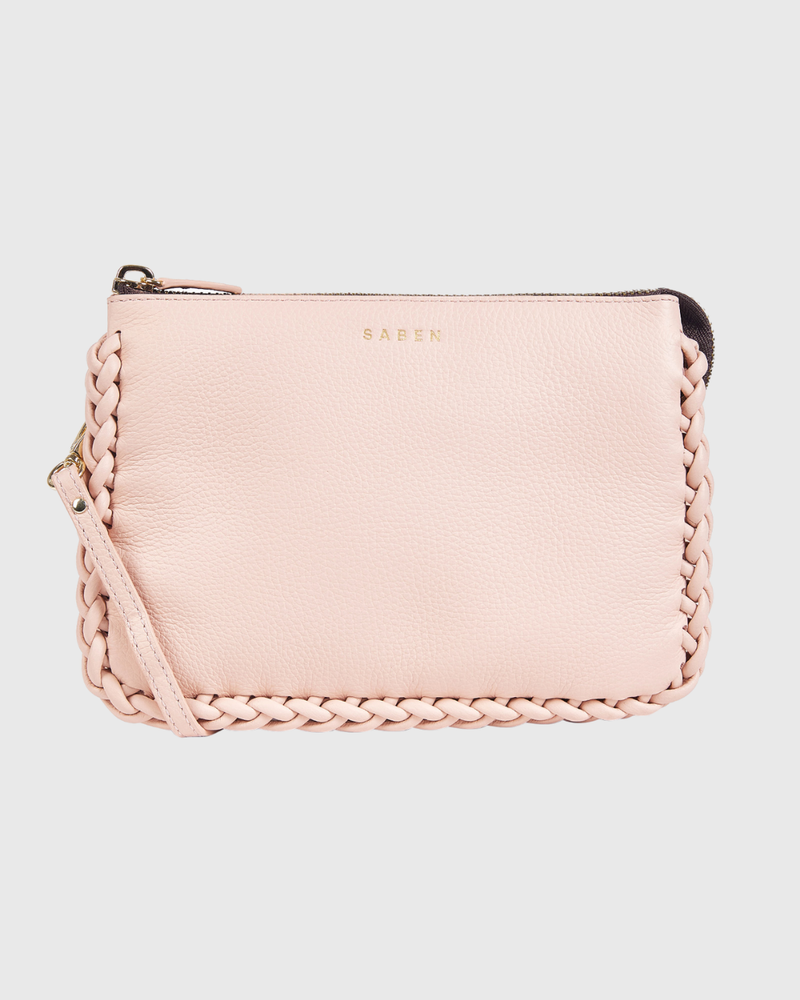 Tilly's Big Sis Crossbody Blush Plait Edge