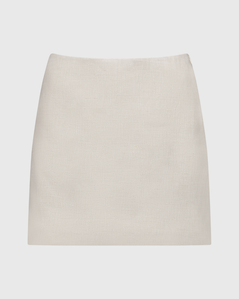 Birdy Skirt Natural Linen