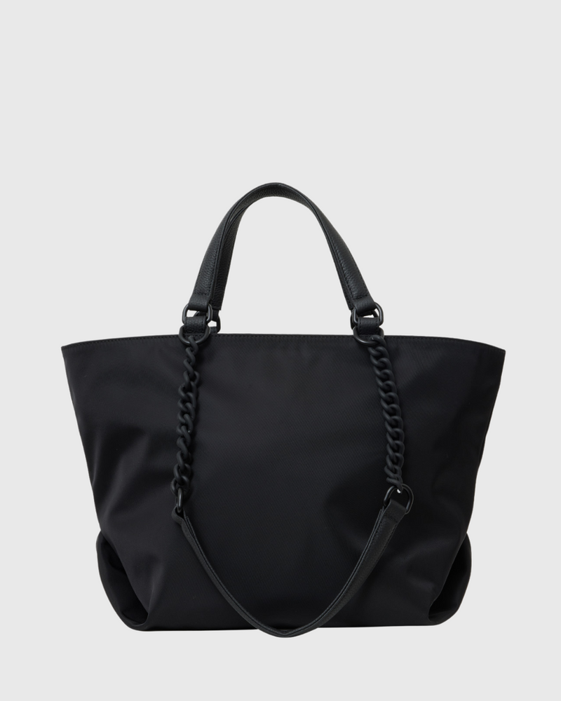 Paris Tote Black Recycled Nylon