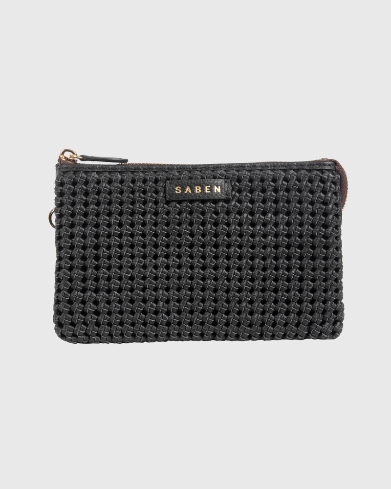 Tilly Crossbody Black Fine Braid