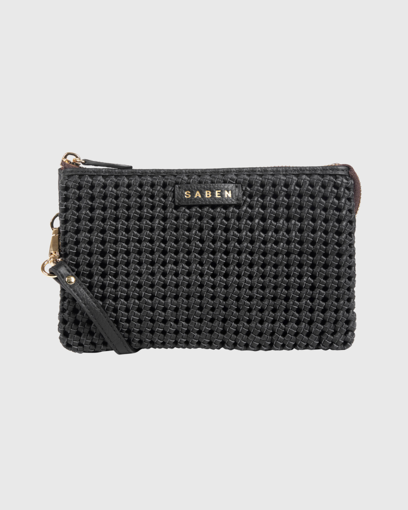 Tilly Crossbody Black Fine Braid