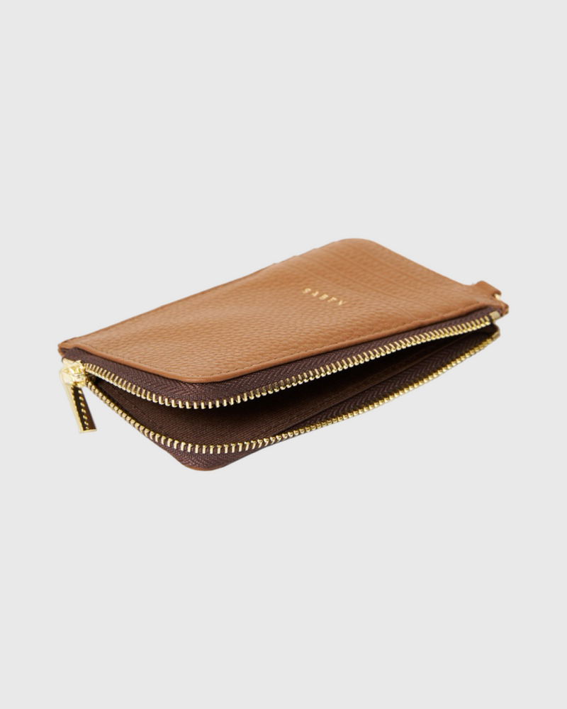 Winona Card Holder Tan