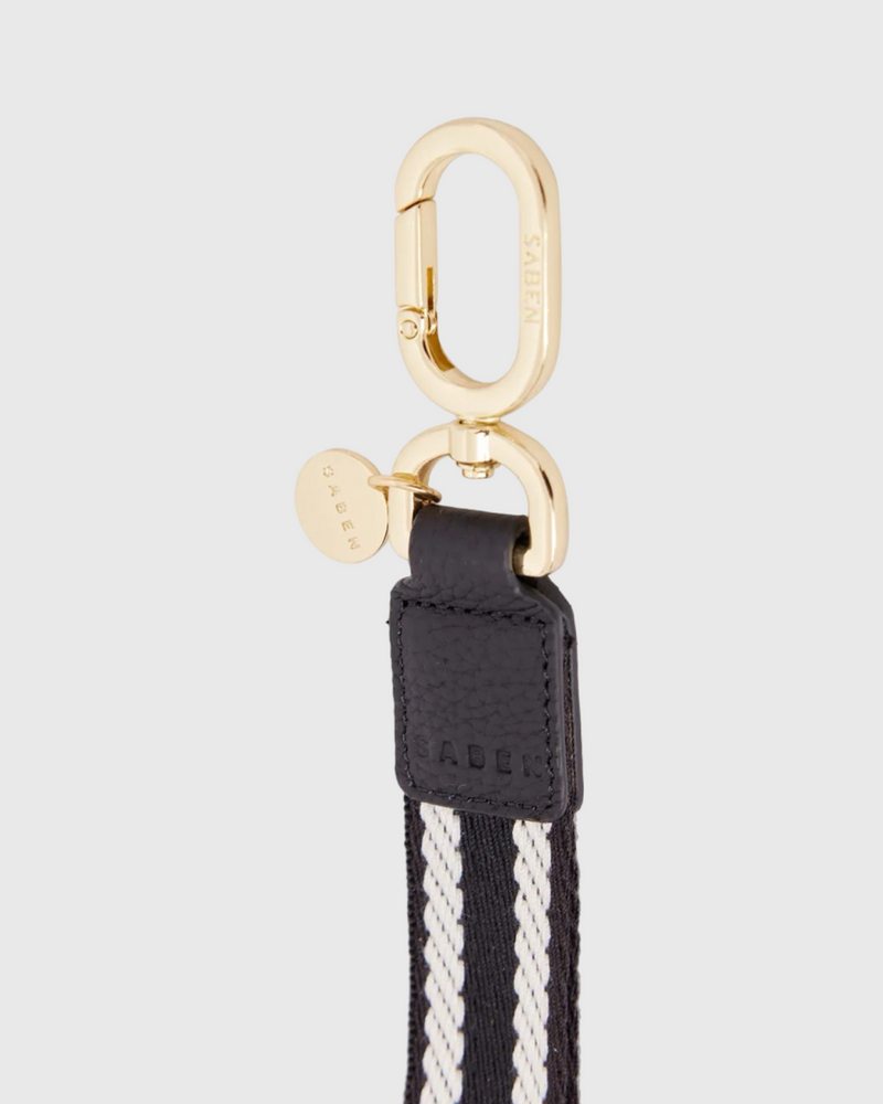 Grace Keyring Black Stripe