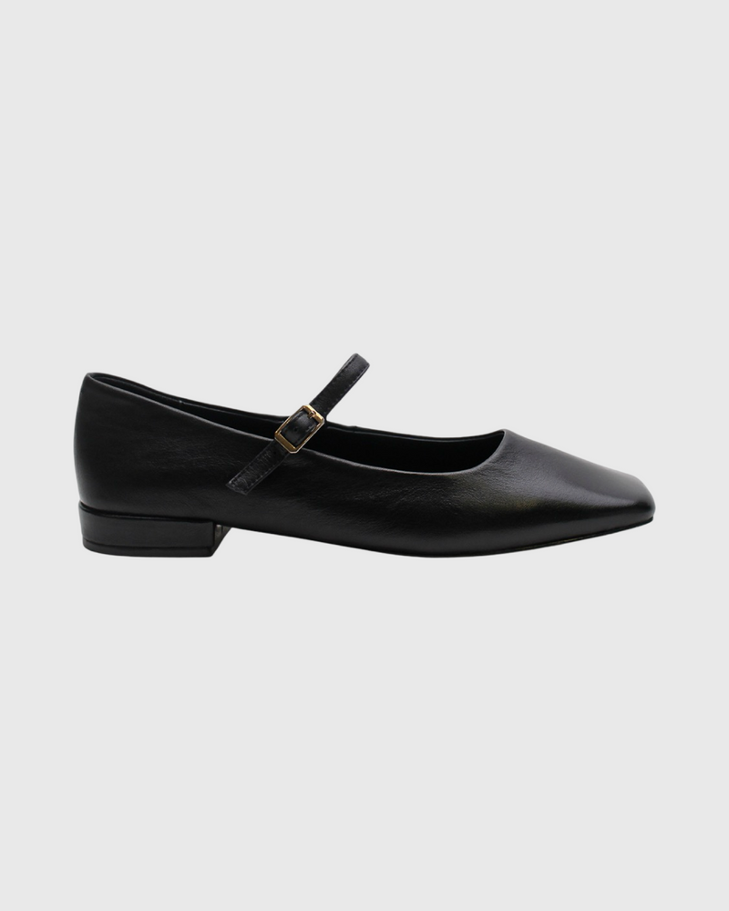 Madi Ballet Flat Black