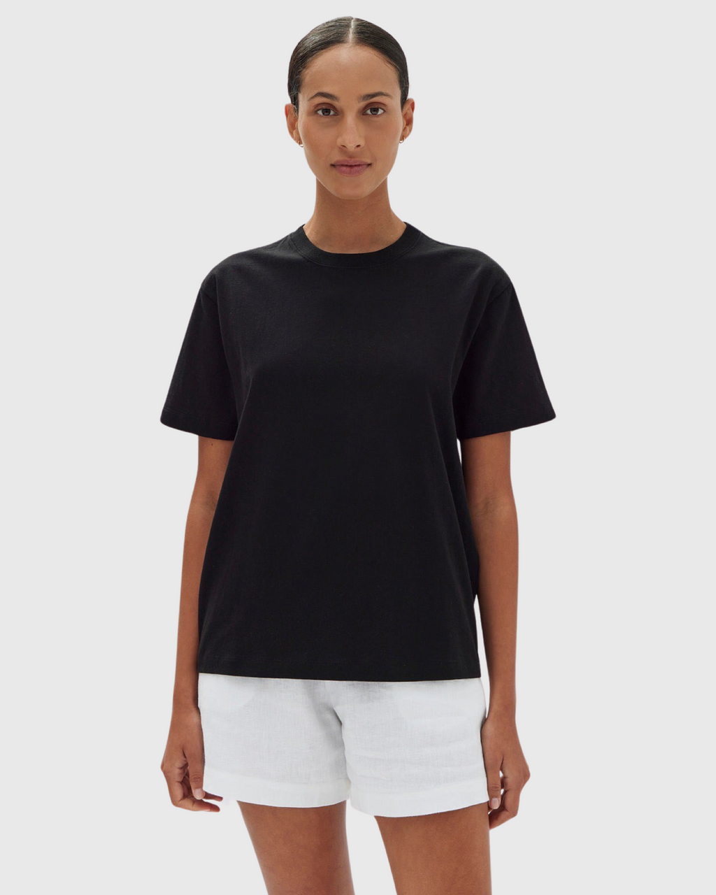 Organic Base Tee Black