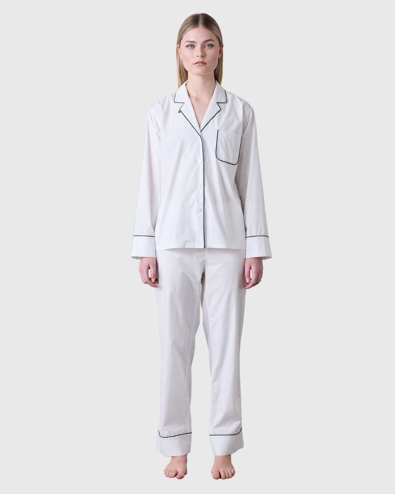 Arabella PJ Pant White