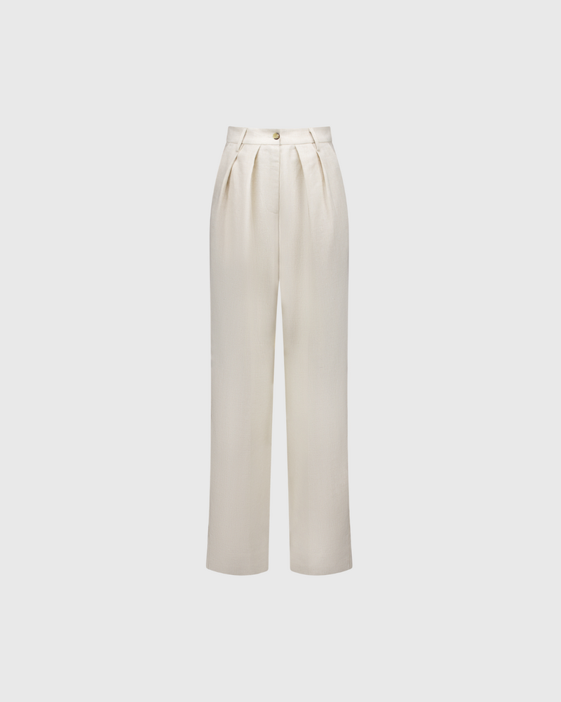 Freddie Pant Natural Linen