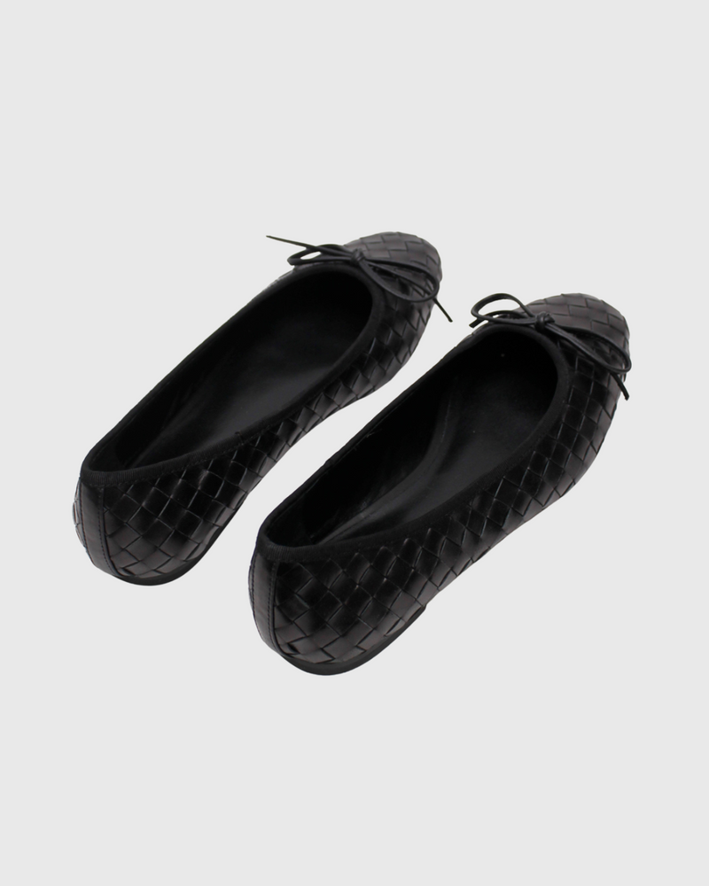 Kitty Ballet Flat Black