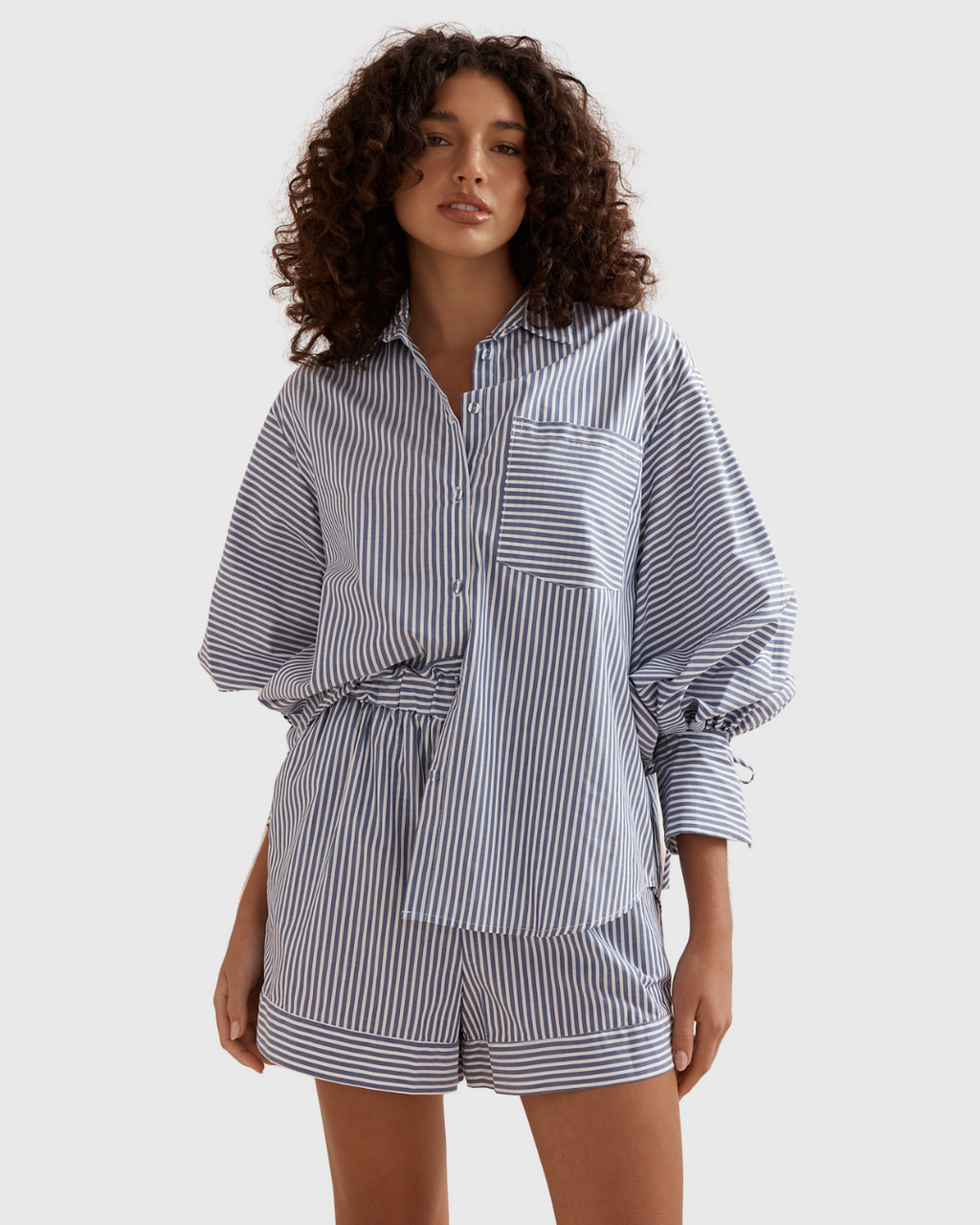 Stripe Sonny Shirt Blue Stripe