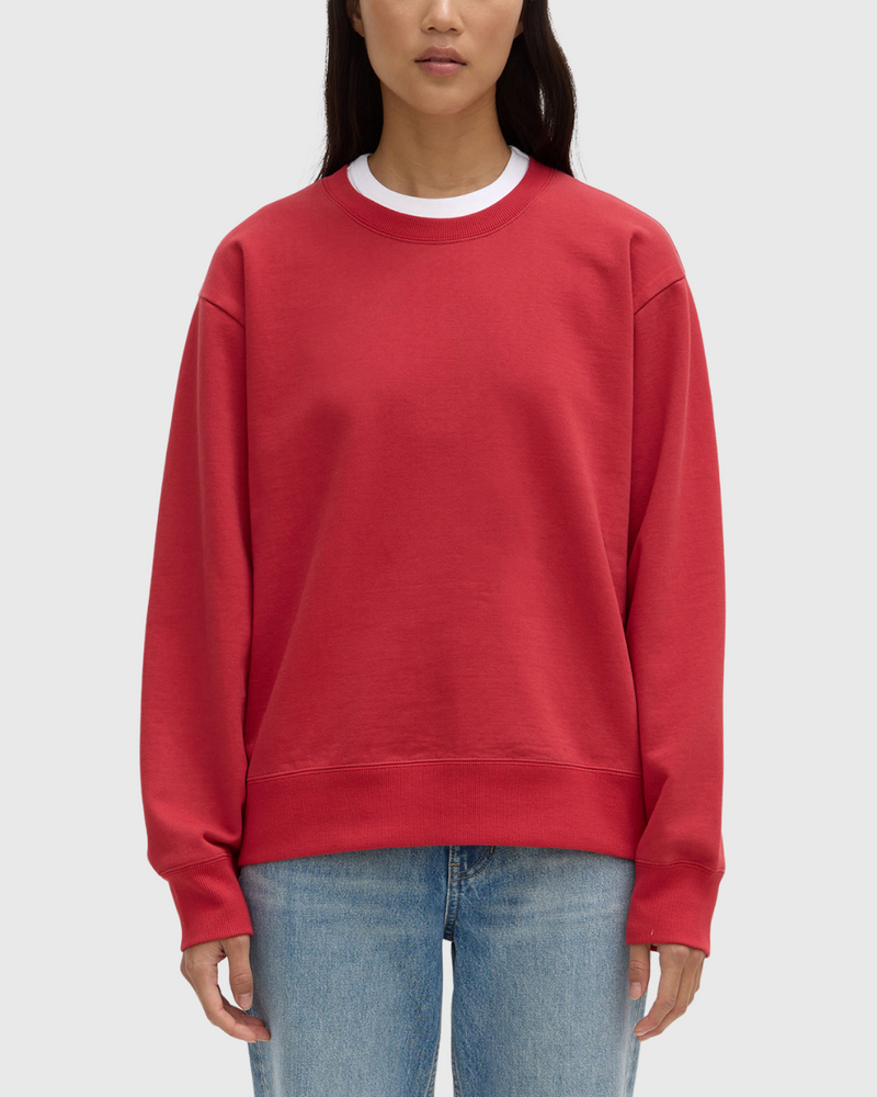 Weekender Fleece Crew Goji