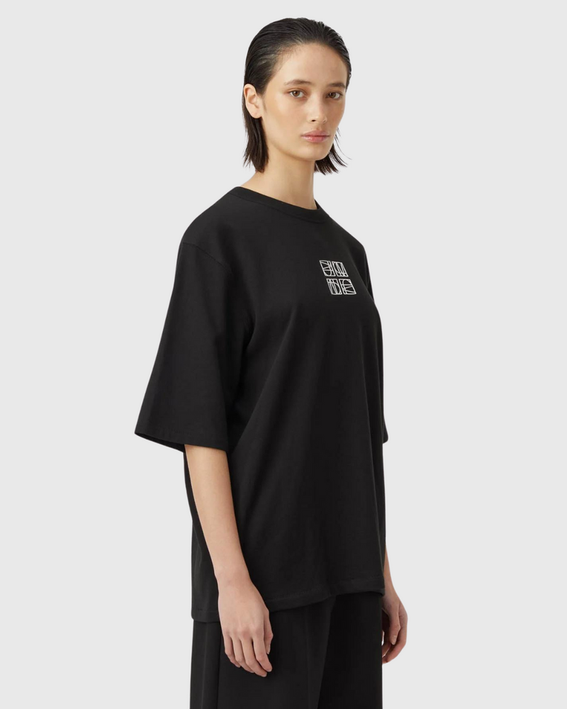 Cinzia Tee Black