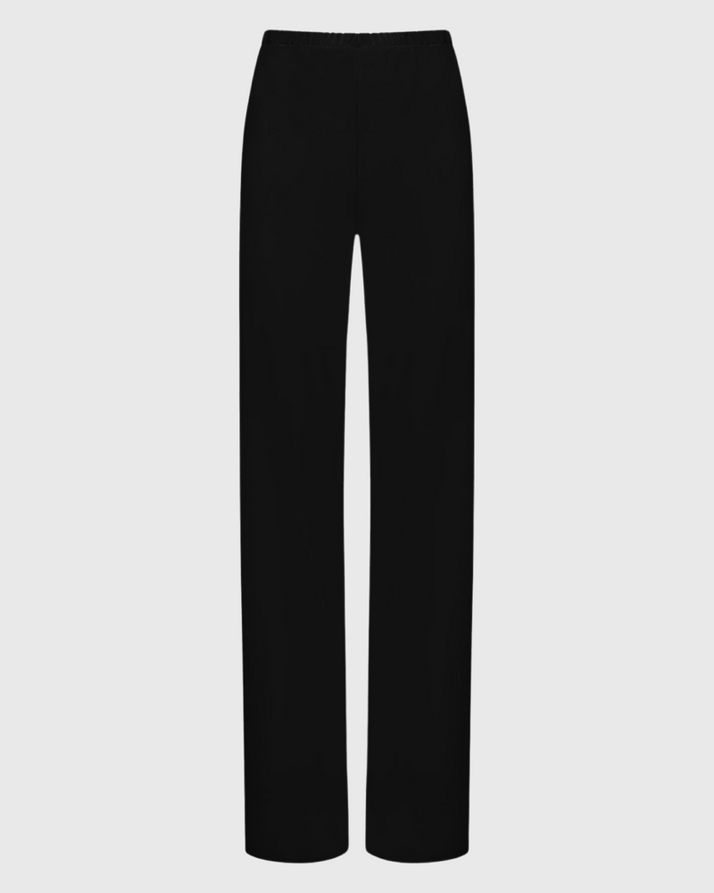 Ophelia Pant Black Silk