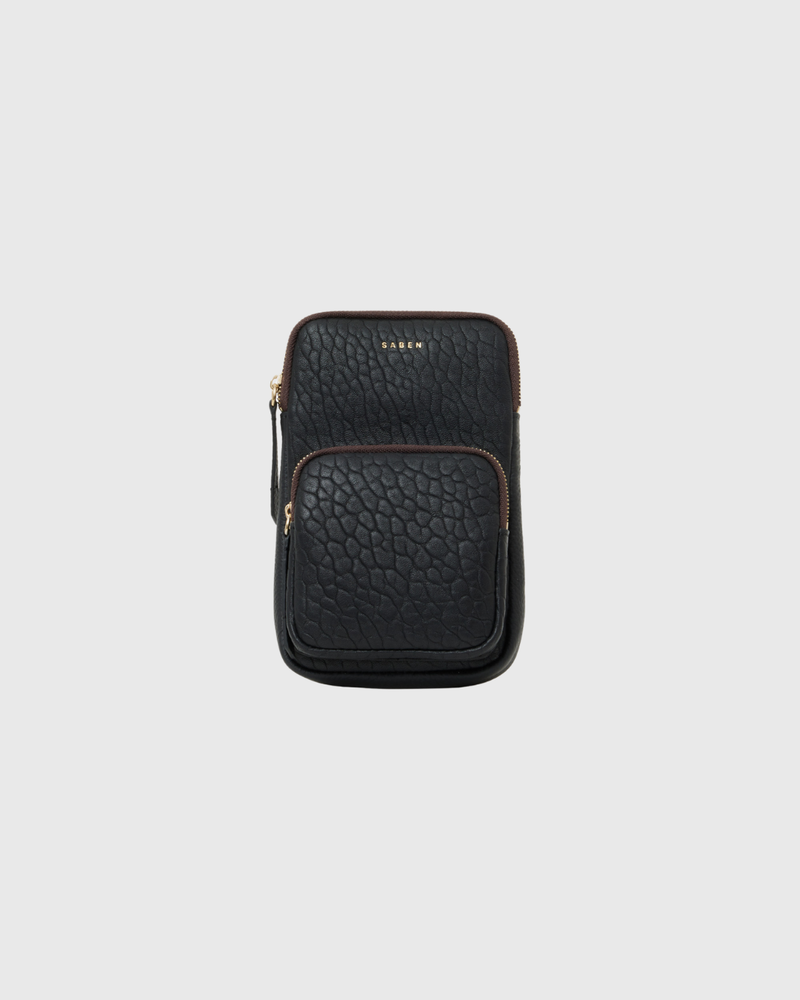 Nikko Pocket Phone Sling Black Bubble