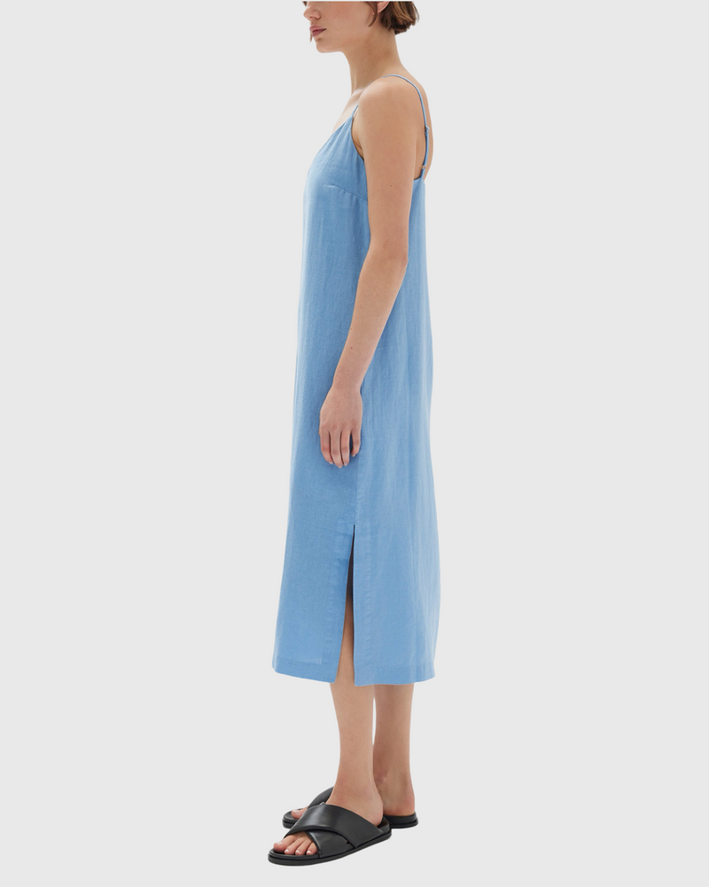 Vallory Linen Slip Dress Bahama