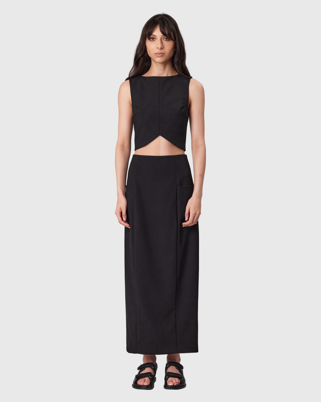 Harlow Maxi Skirt Black