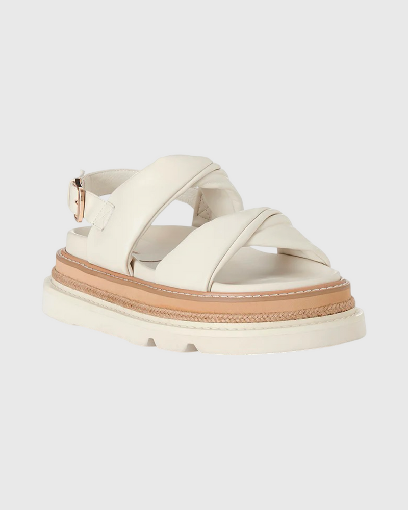 Vee Sandal Bone Leather