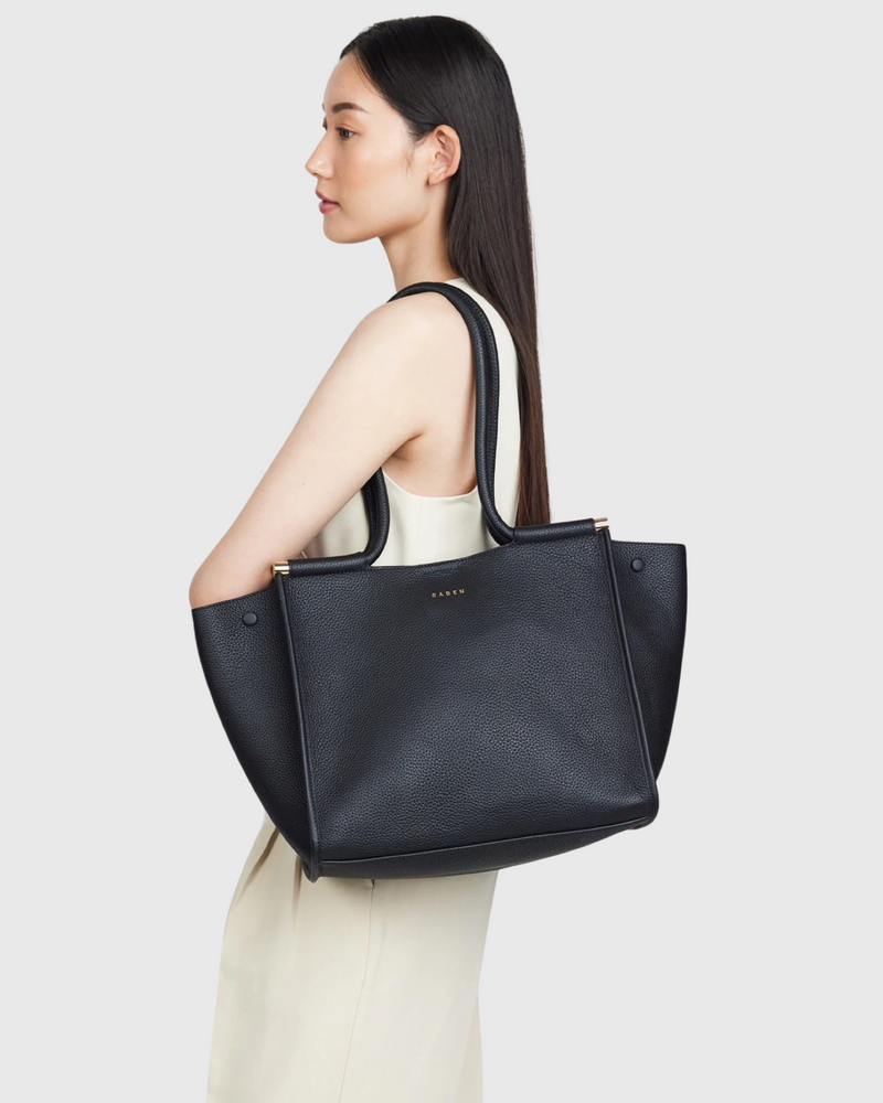 Callie Tote Black + Bronze