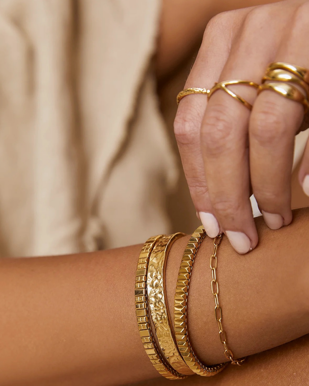 Silas Bracelet Gold