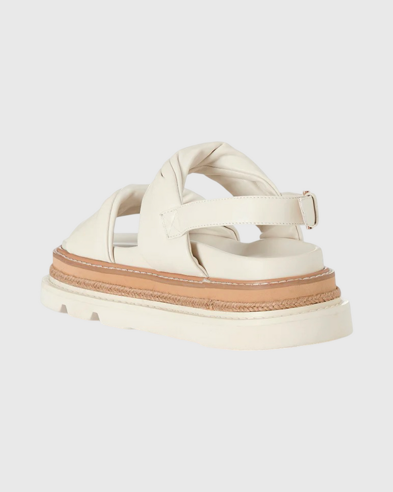 Vee Sandal Bone Leather