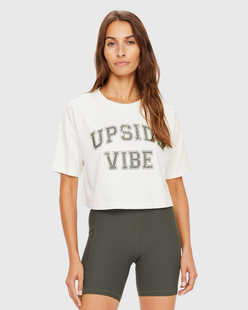 Cisco Crop Tee Ivory