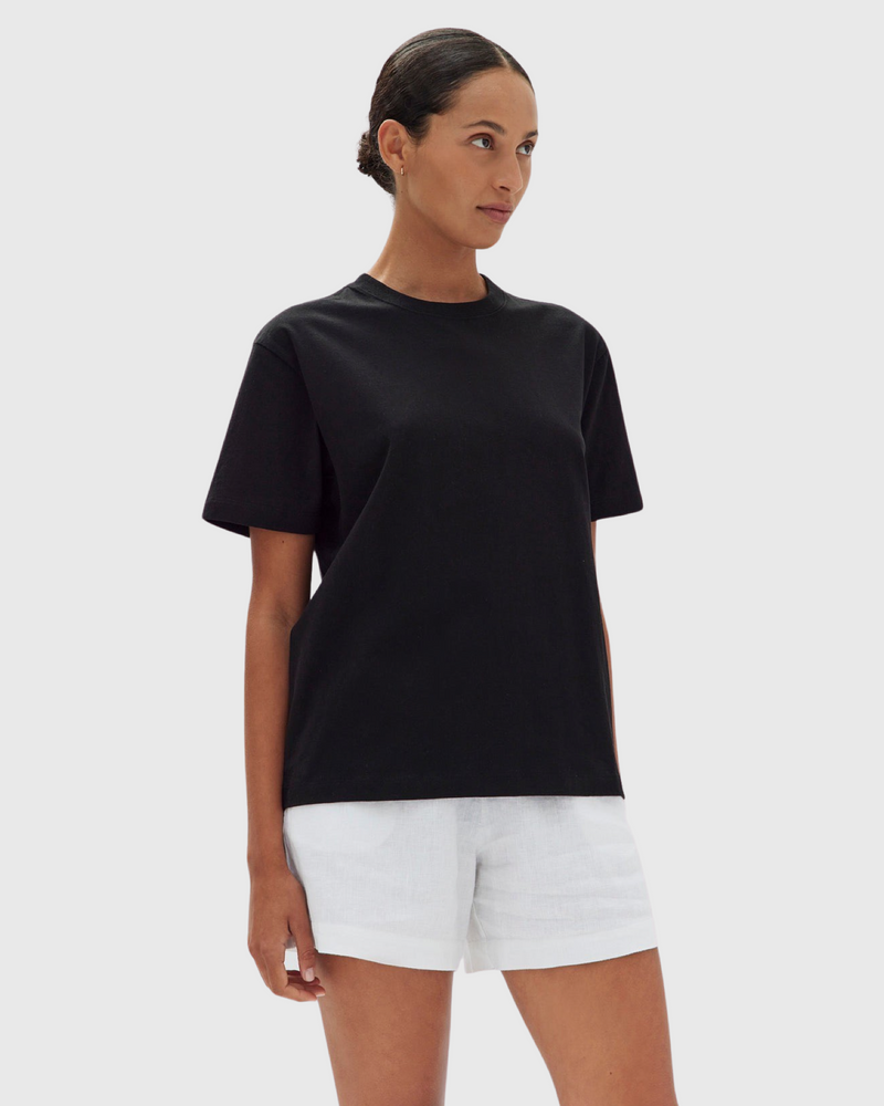 Organic Base Tee Black