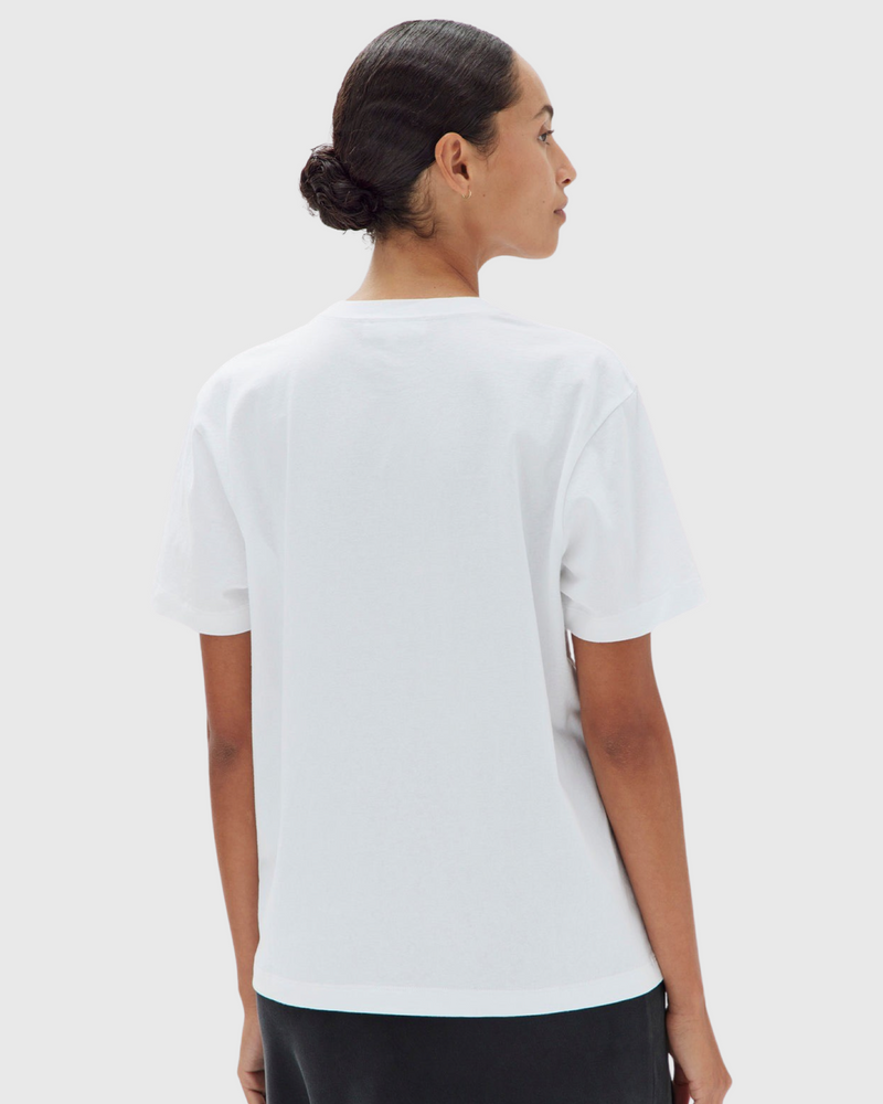 Organic Base Tee White