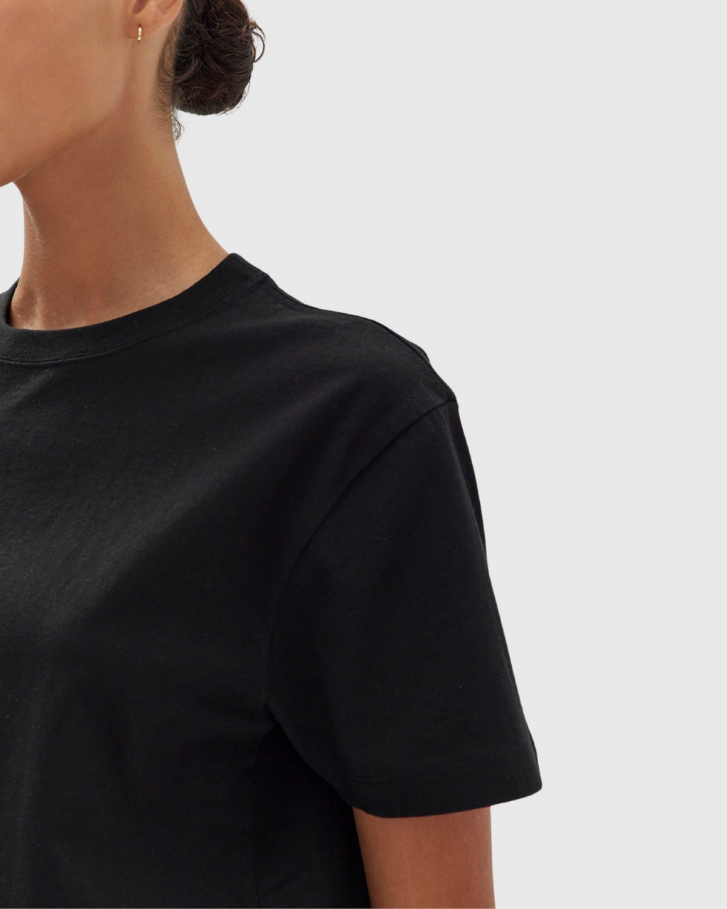 Organic Base Tee Black